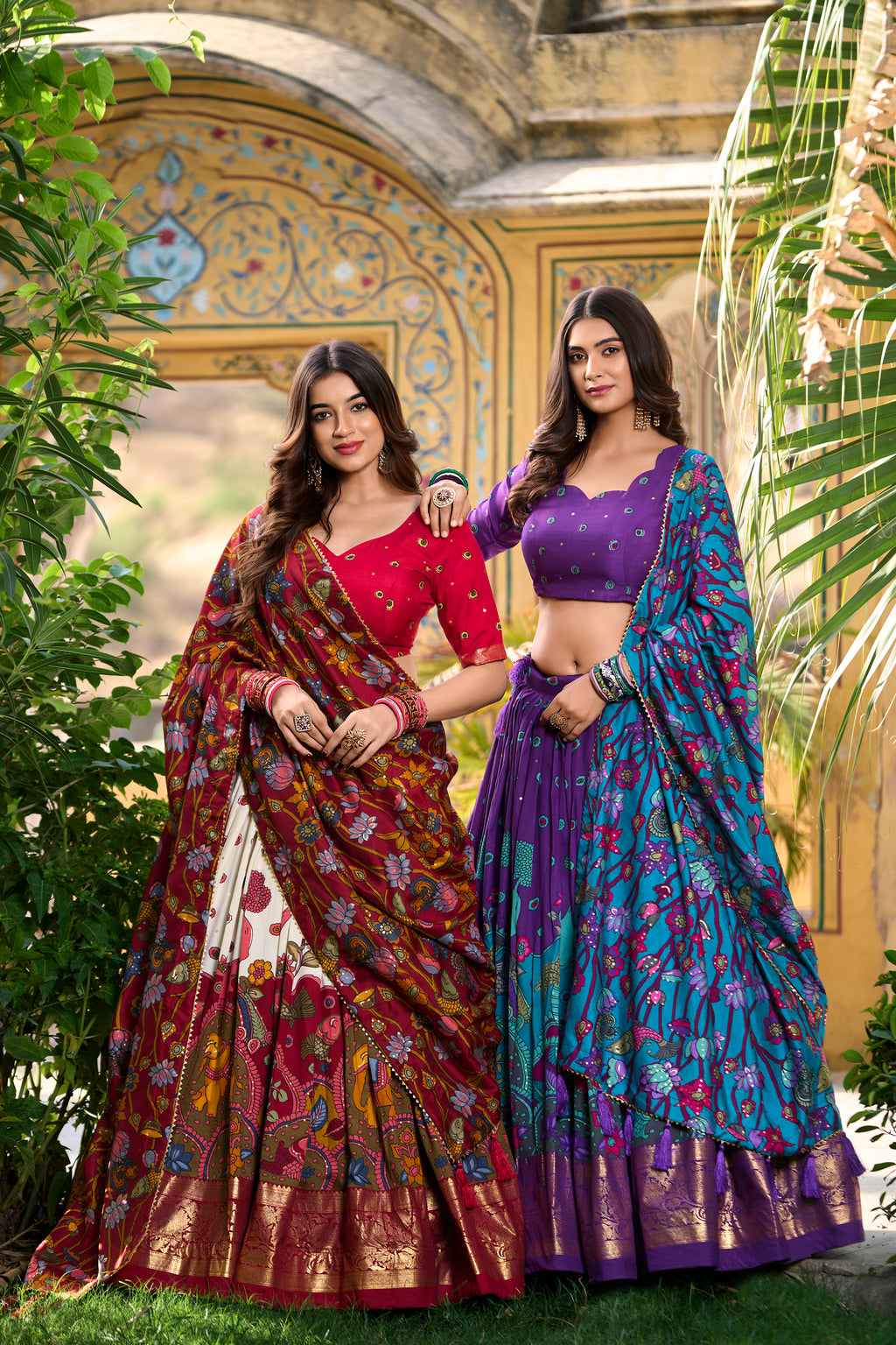 Regal Lehenga with Handcrafted Elephant & Motifs