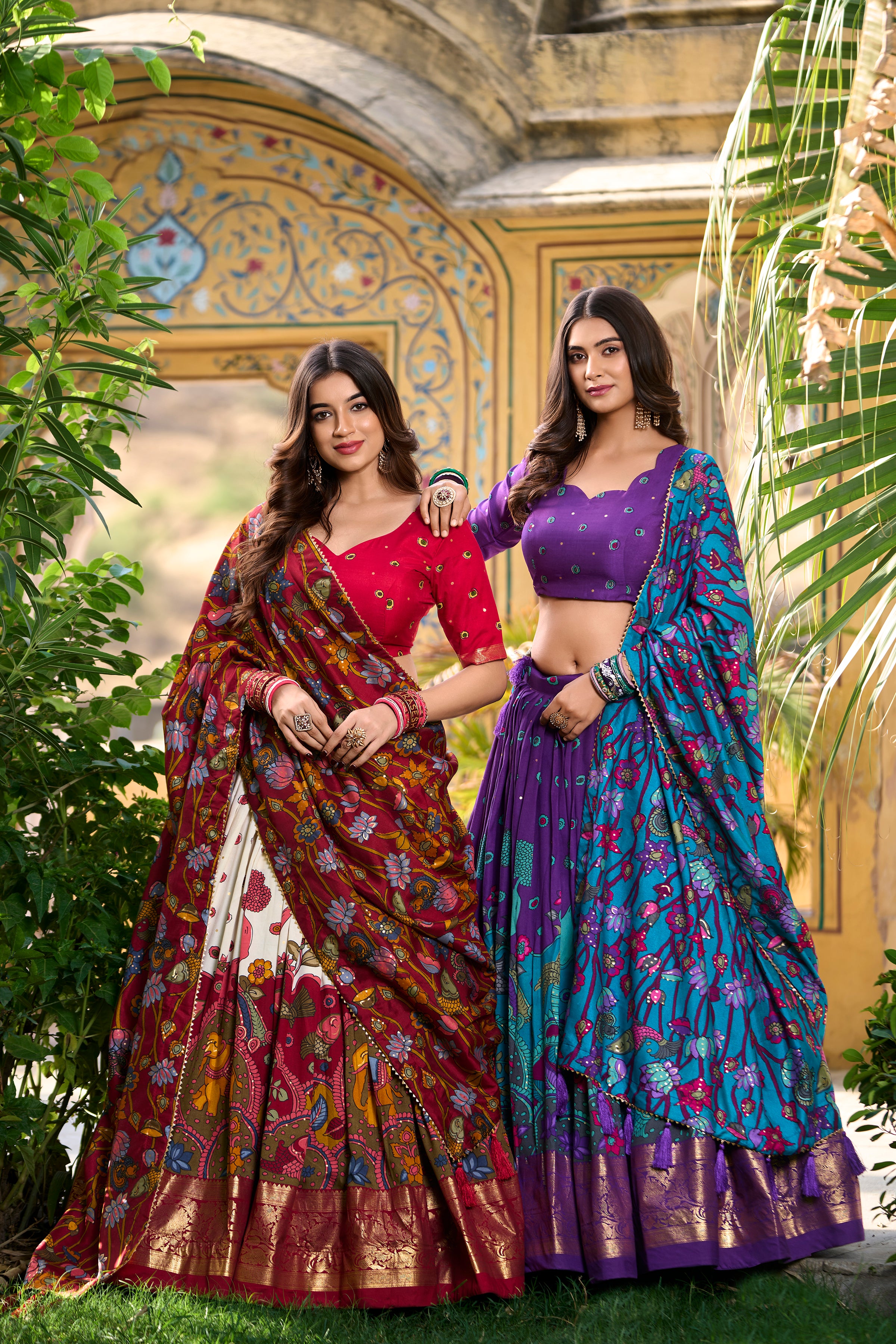 Regal Lehenga with Handcrafted Elephant & Motifs