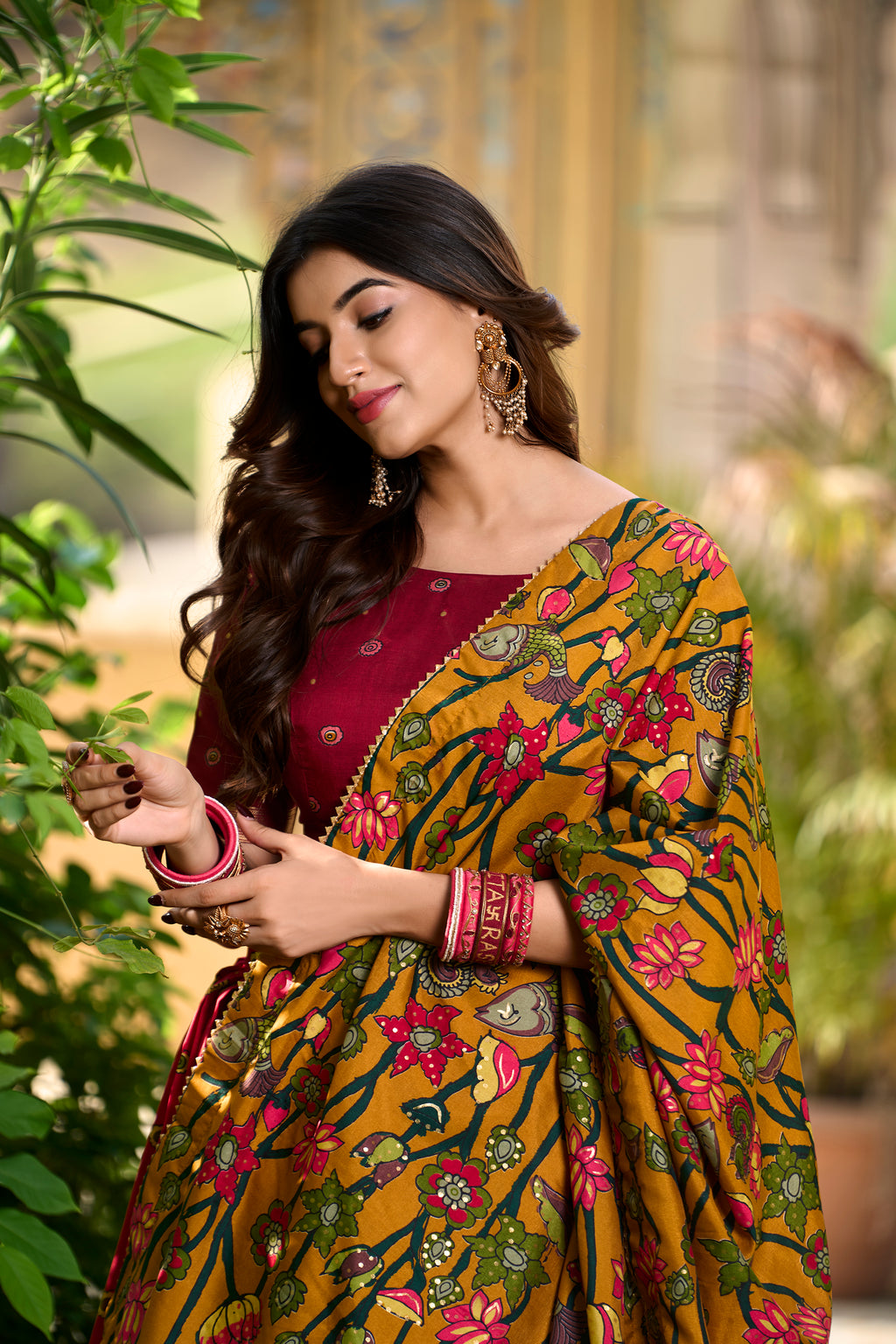 Regal Lehenga with Handcrafted Elephant & Motifs