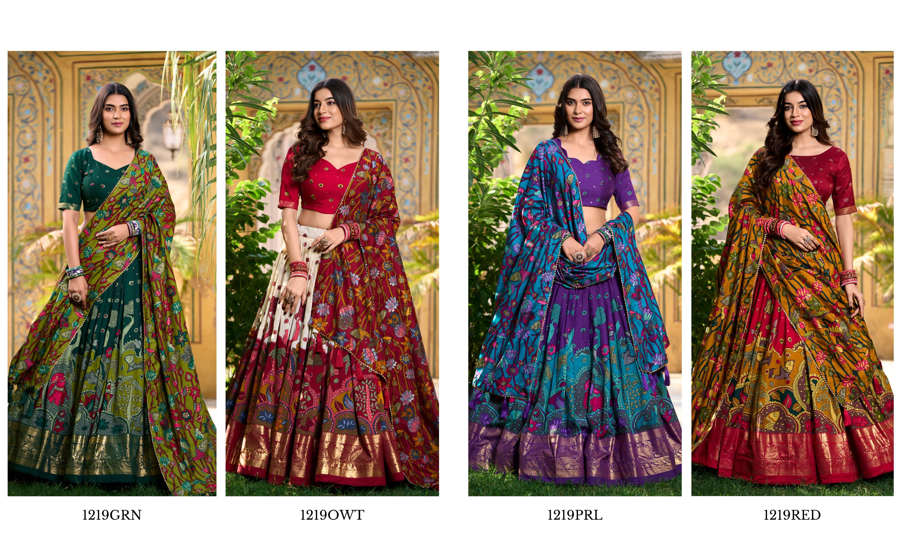 Regal Lehenga with Handcrafted Elephant & Motifs