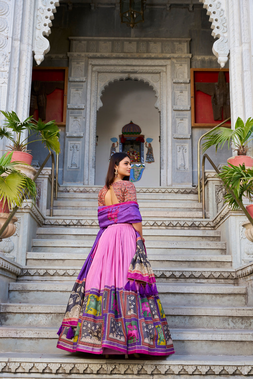 Regal Grace in Vibrant Lehenga