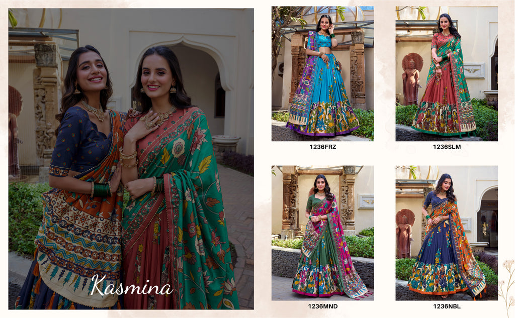 Royal Heritage Handcrafted Embroidered Lehenga Set