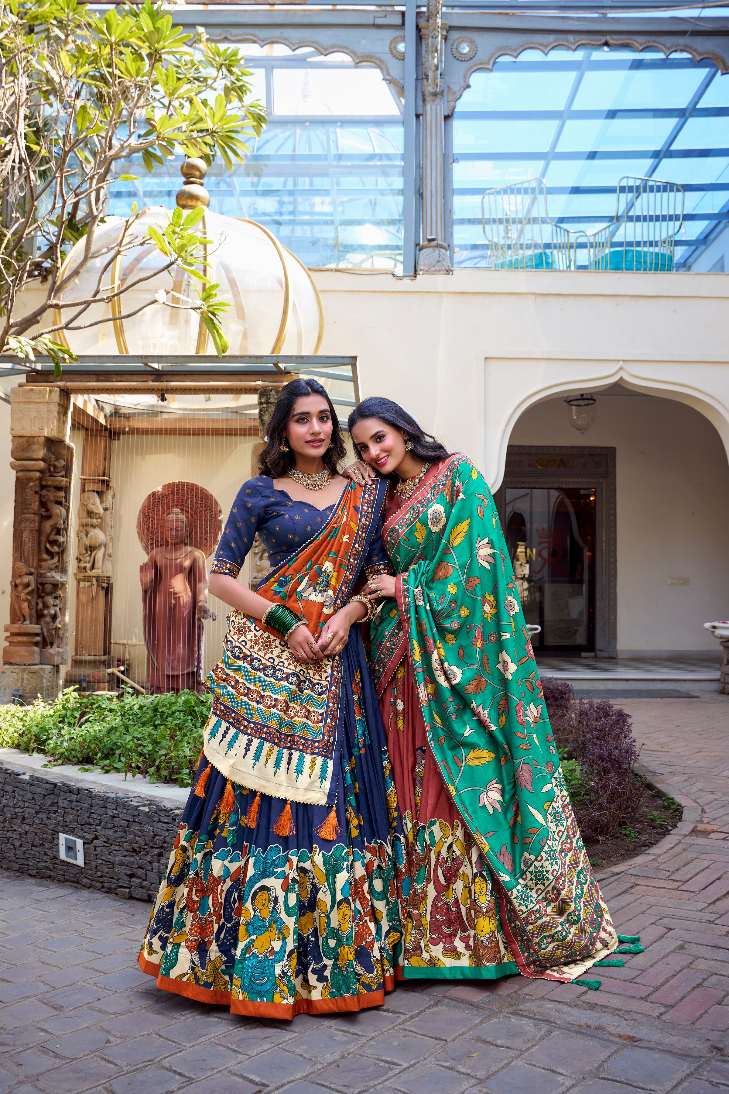 Royal Heritage Handcrafted Embroidered Lehenga Set