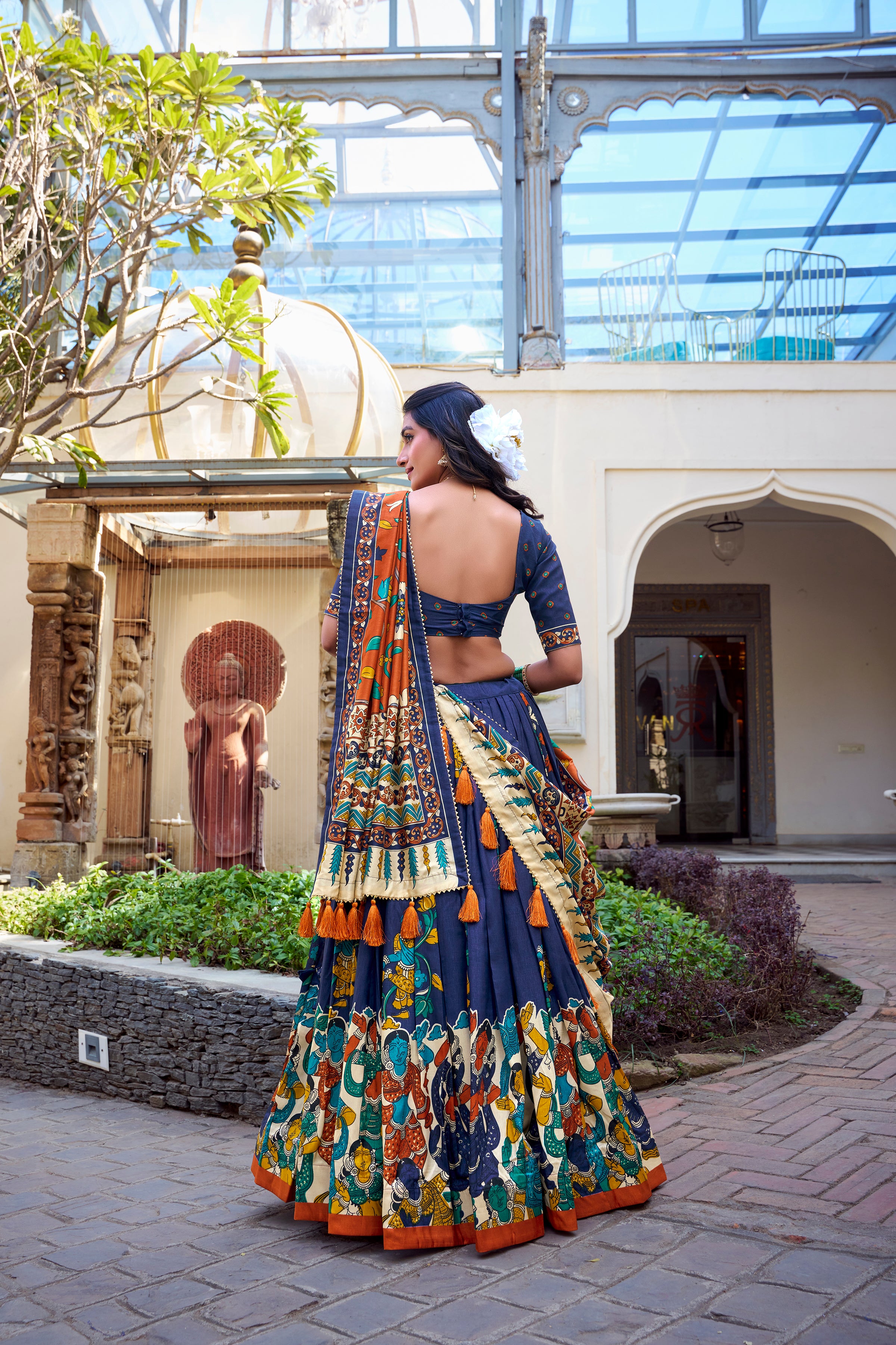 Royal Heritage Handcrafted Embroidered Lehenga Set