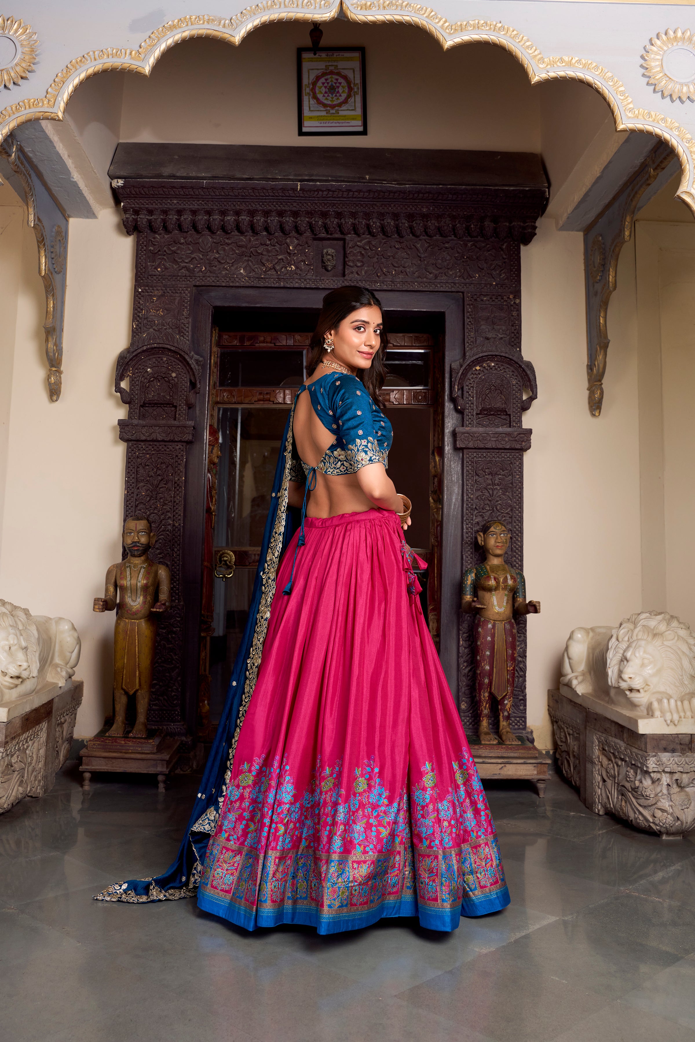 Elegant  Embroidered Designer Lehenga for Festive and Wedding Look