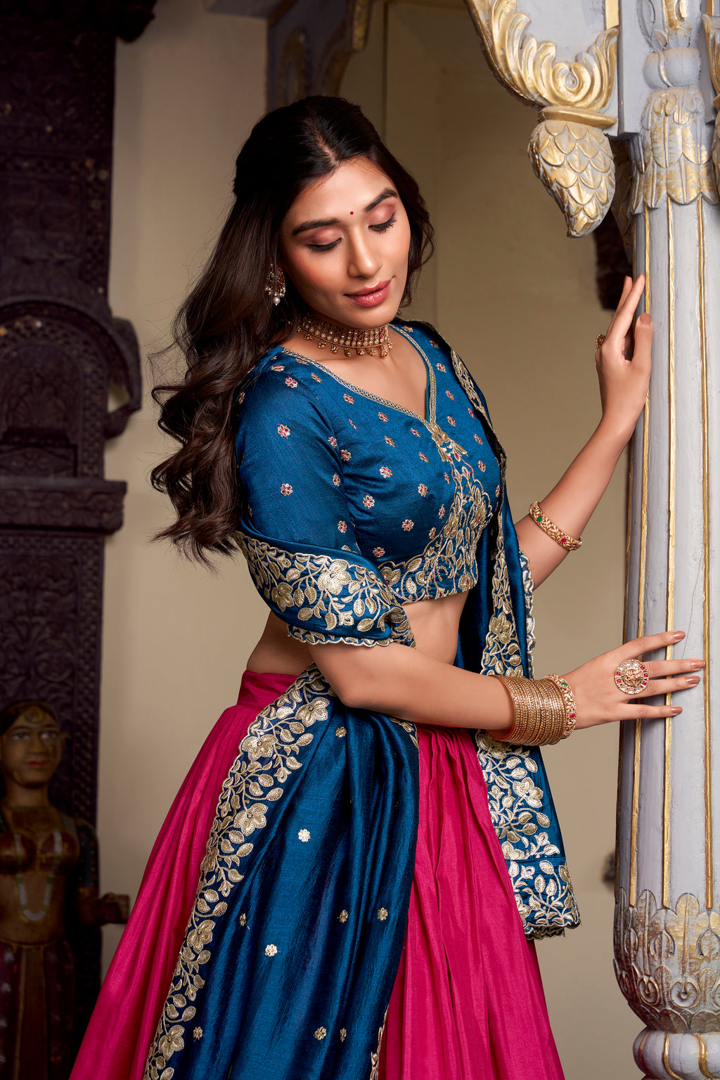 Elegant  Embroidered Designer Lehenga for Festive and Wedding Look