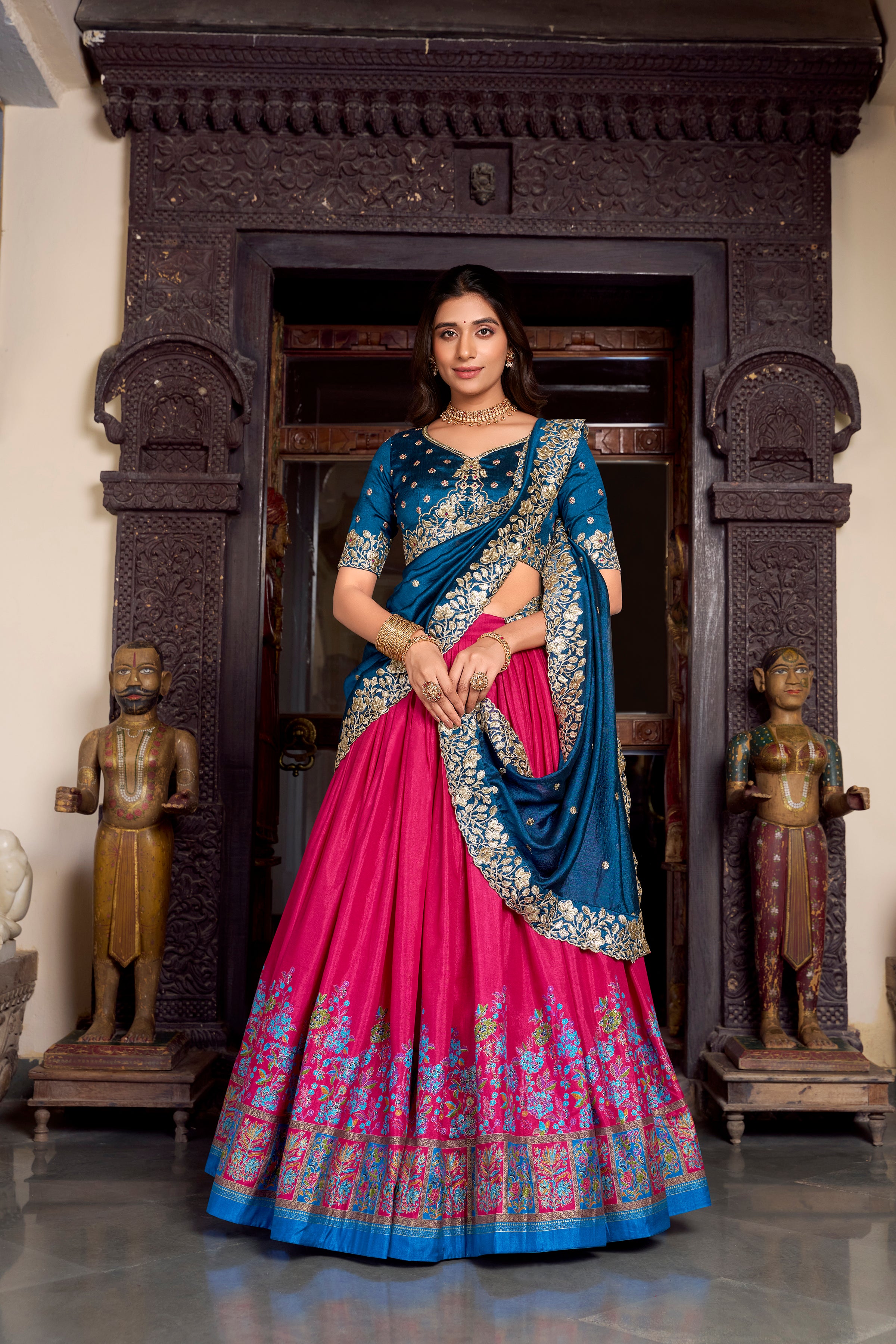 Elegant  Embroidered Designer Lehenga for Festive and Wedding Look