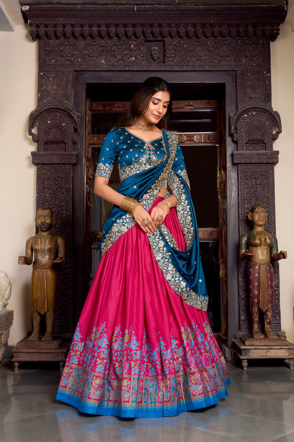 Elegant  Embroidered Designer Lehenga for Festive and Wedding Look