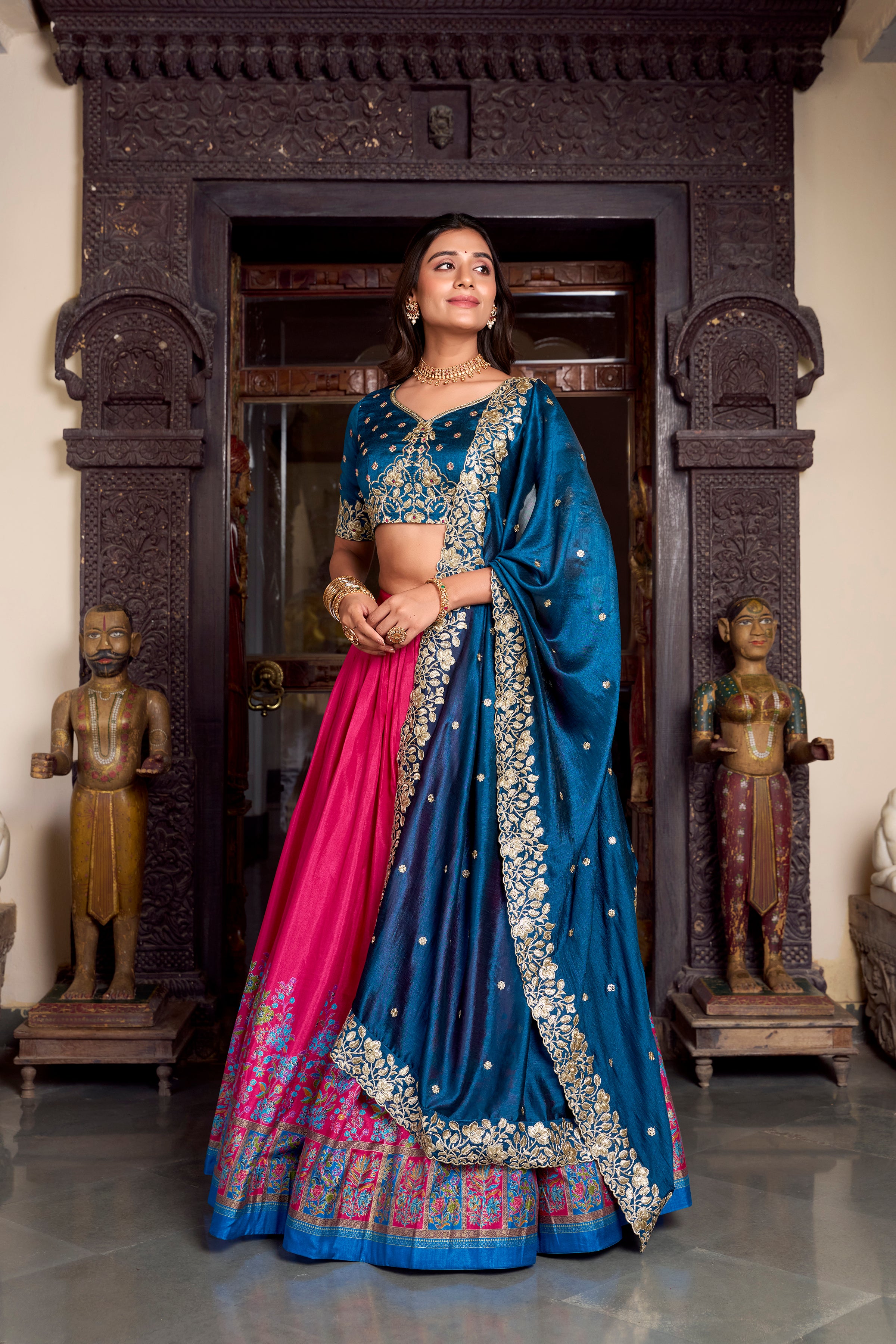 Elegant  Embroidered Designer Lehenga for Festive and Wedding Look