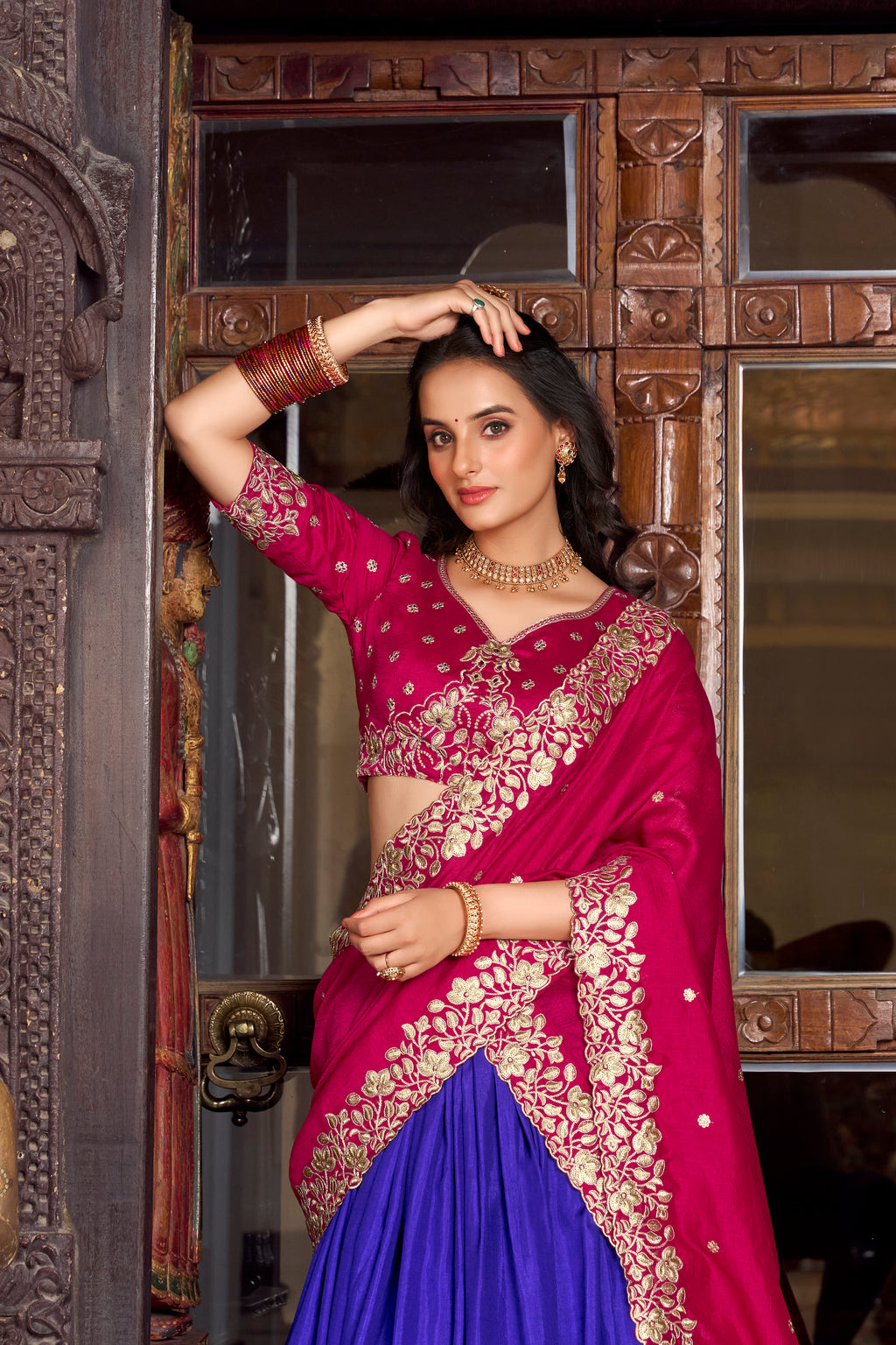 Elegant  Embroidered Designer Lehenga for Festive and Wedding Look