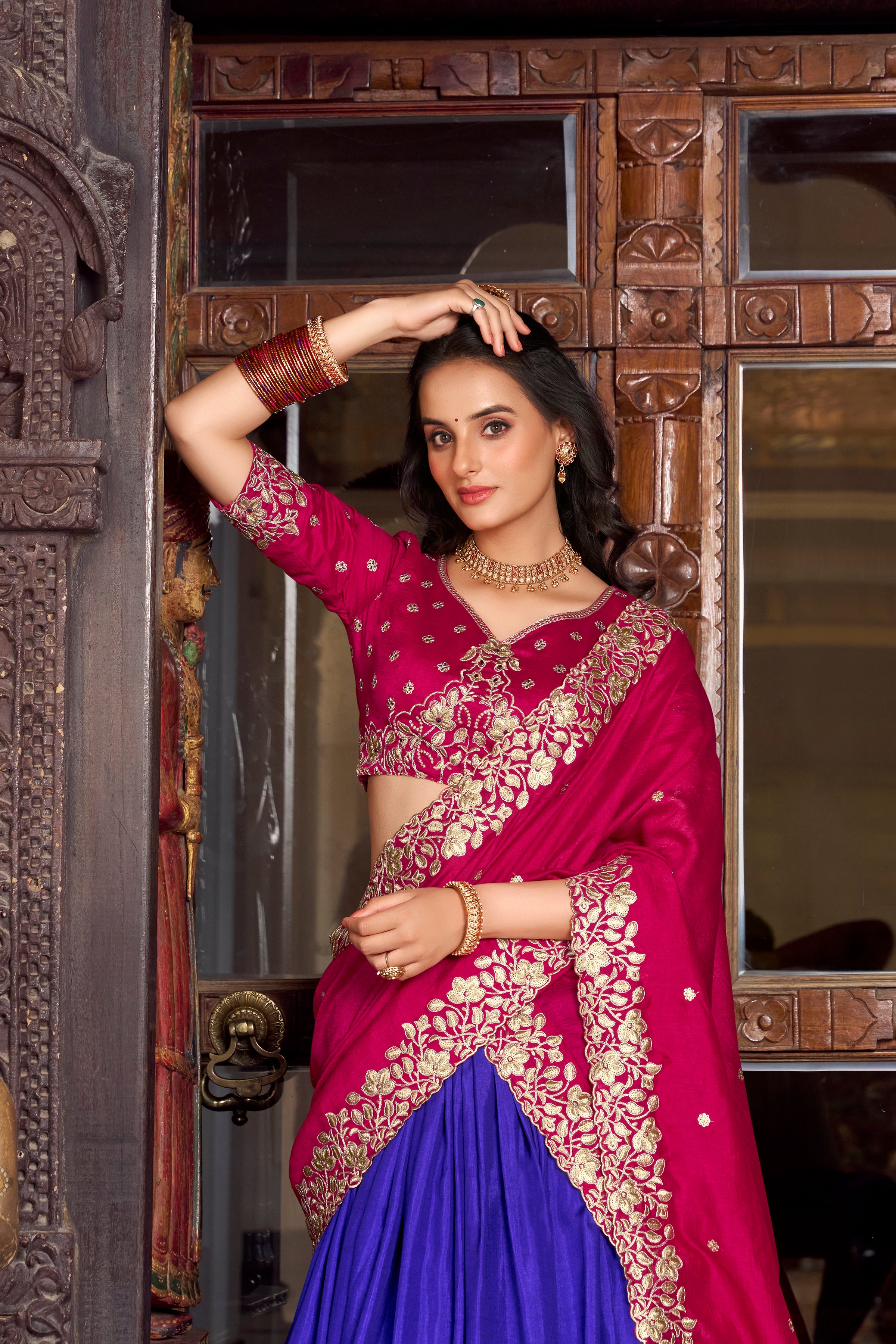 Elegant  Embroidered Designer Lehenga for Festive and Wedding Look