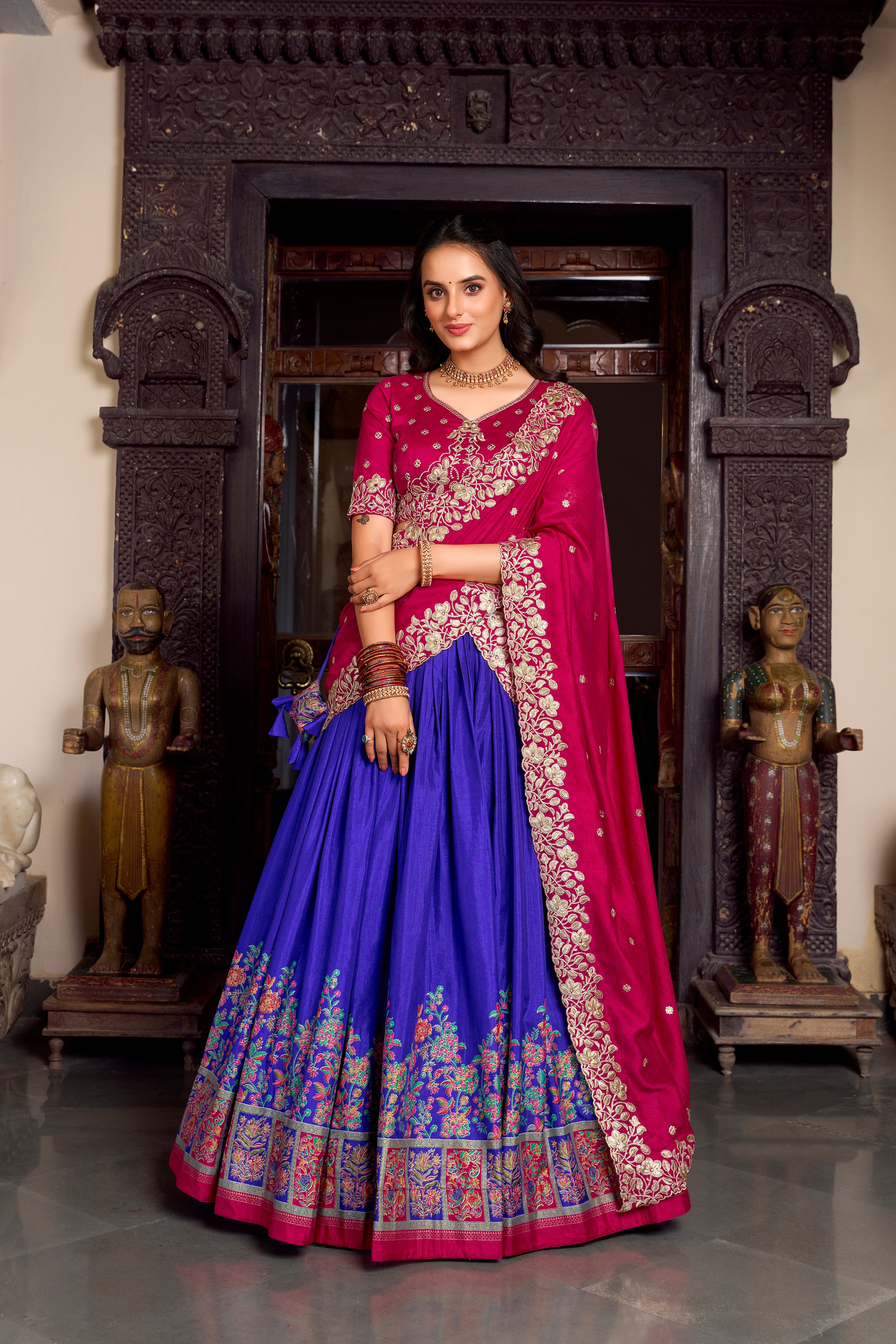 Elegant  Embroidered Designer Lehenga for Festive and Wedding Look