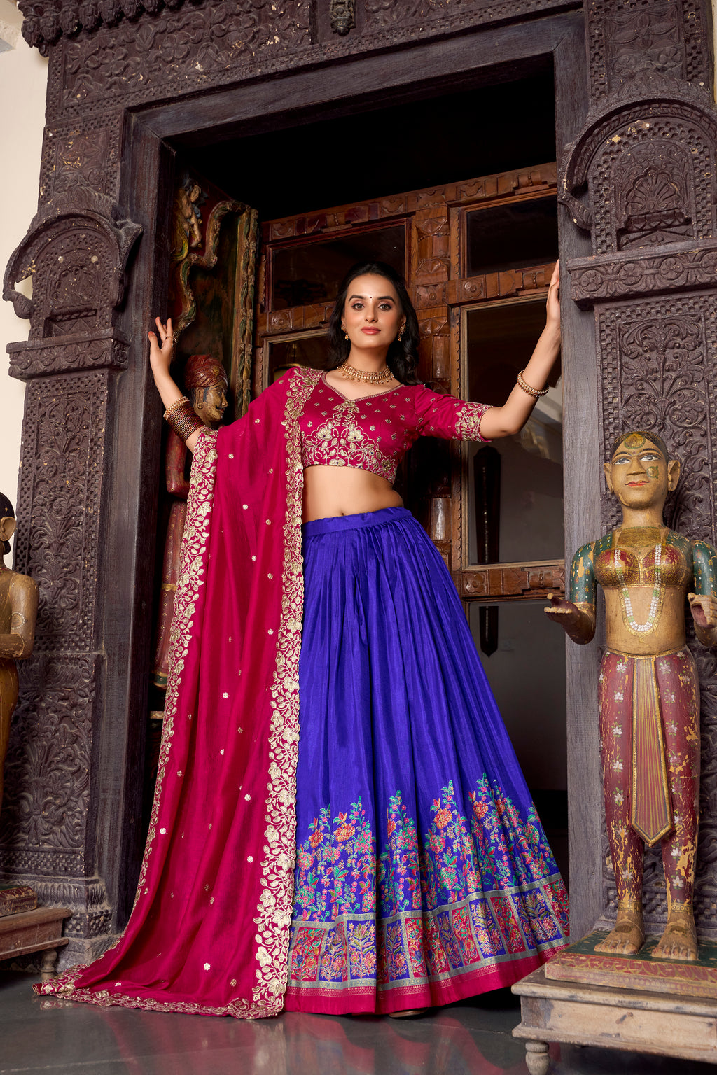 Elegant  Embroidered Designer Lehenga for Festive and Wedding Look