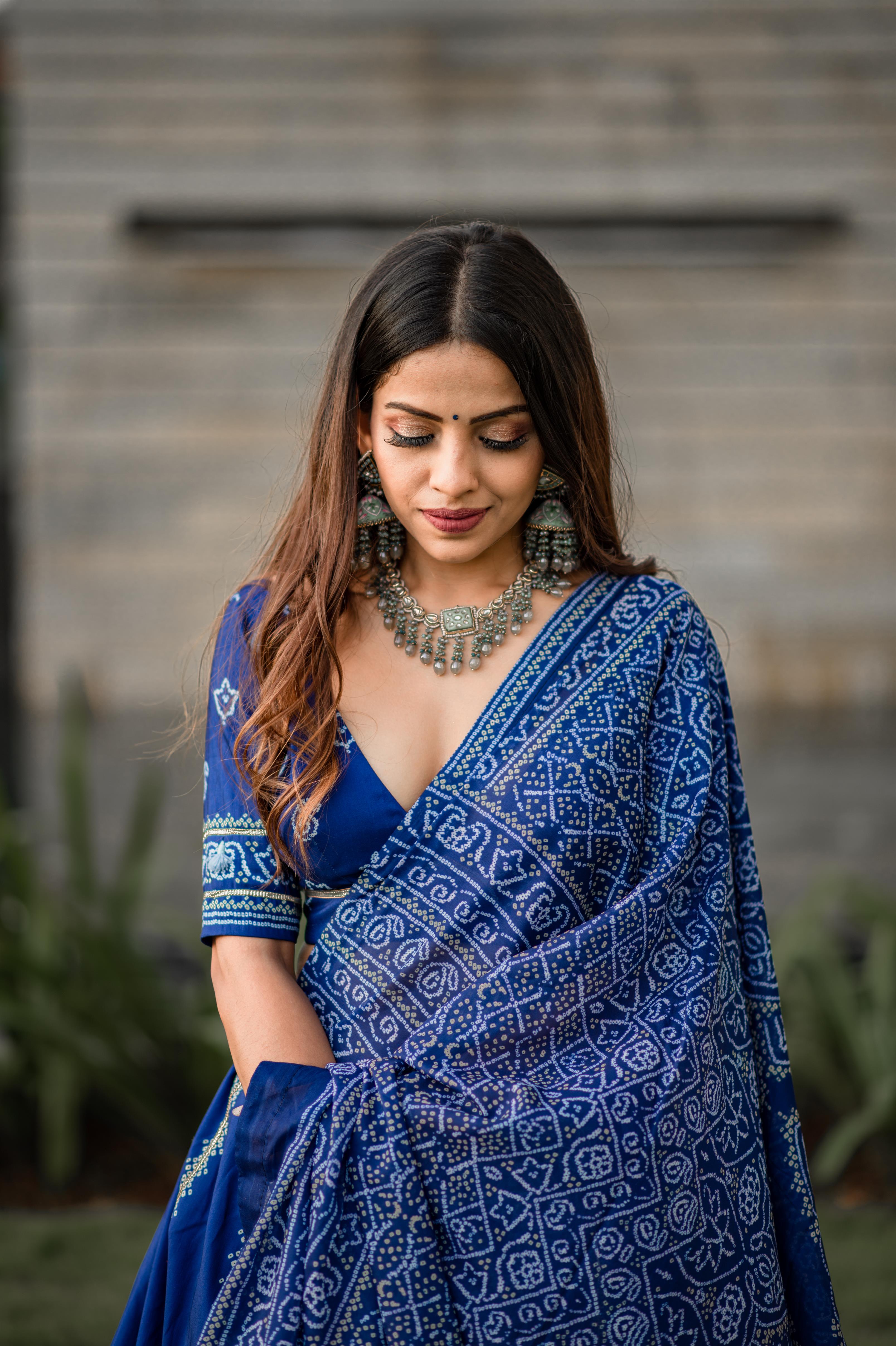Royal Bandhani Print Lehenga Choli