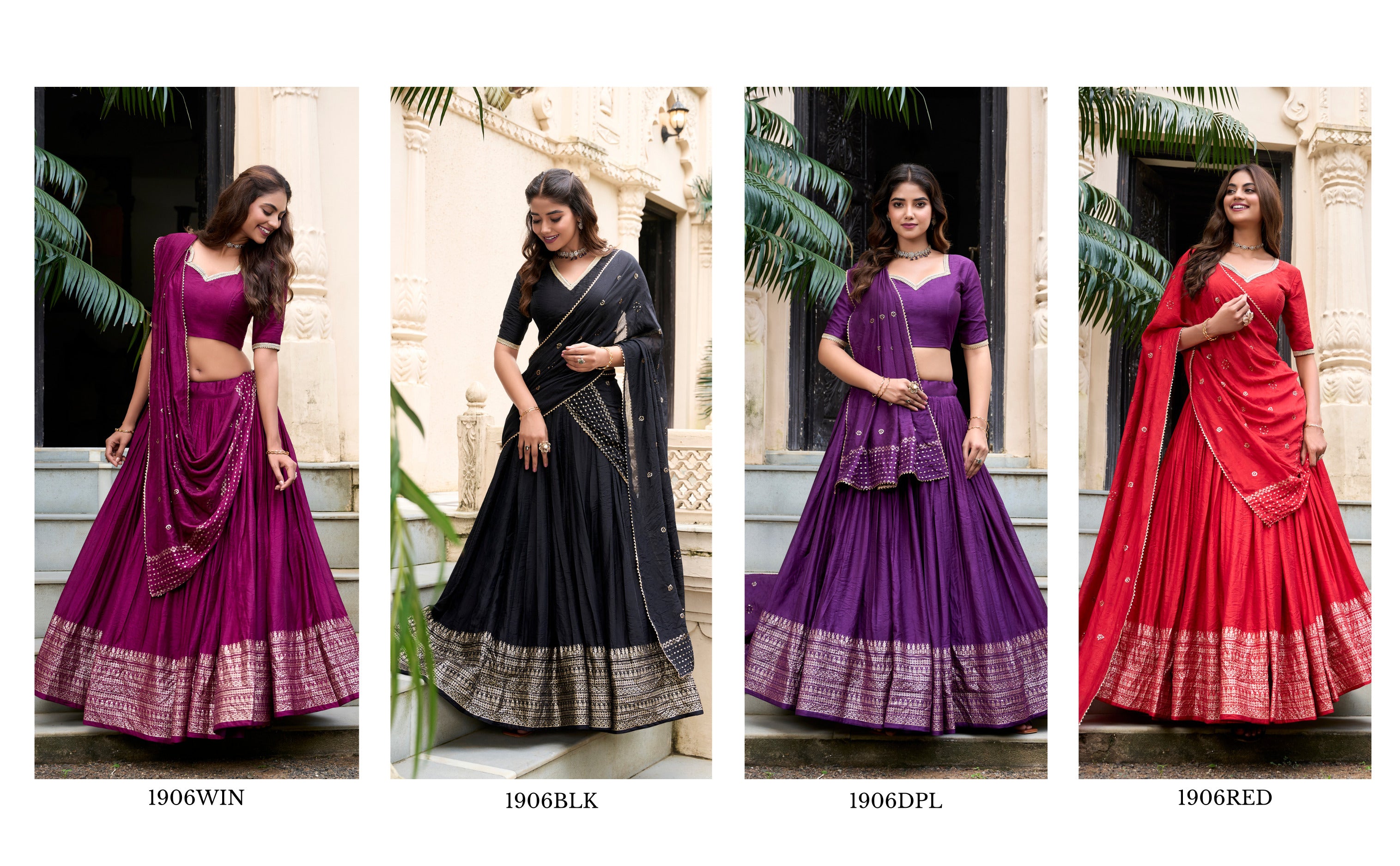 Regal Choli with Woven Zari Border