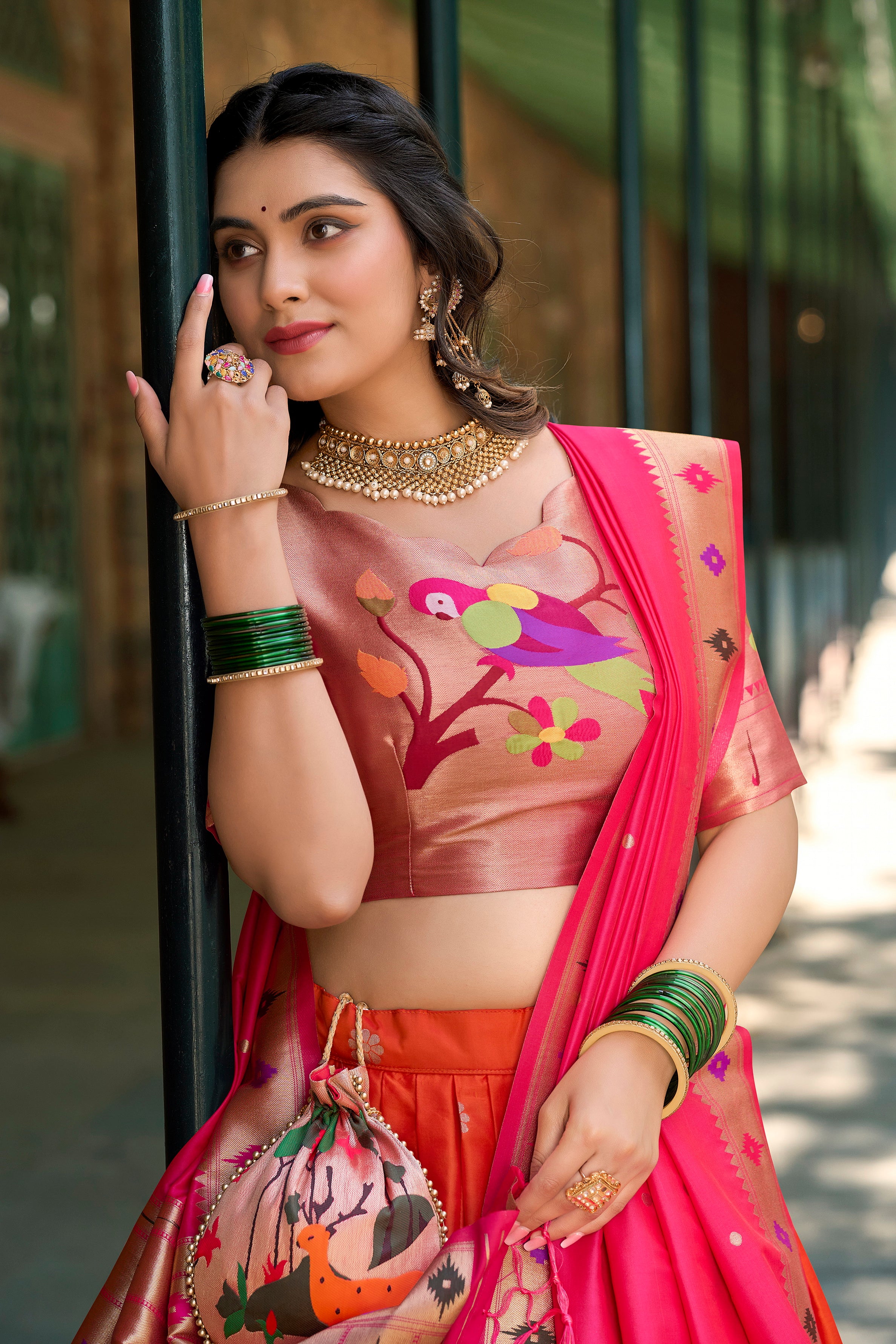 A Masterpiece Adorned with Woven Peacocks and Lotuses