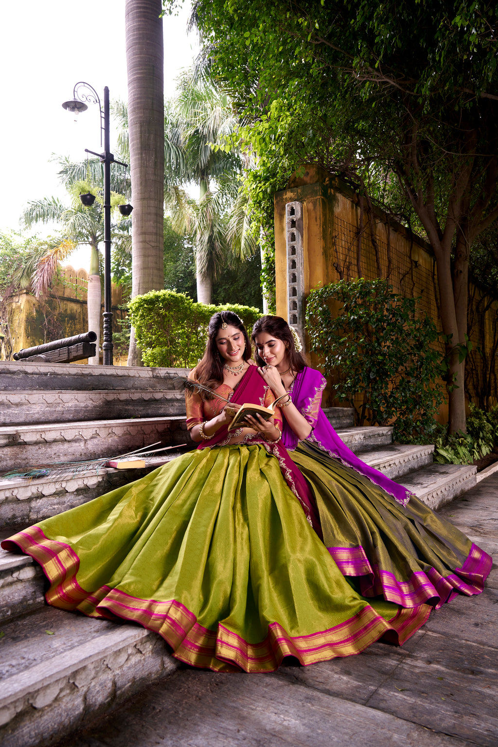 An Ode to Tradition: Step into elegance with this timeless creation