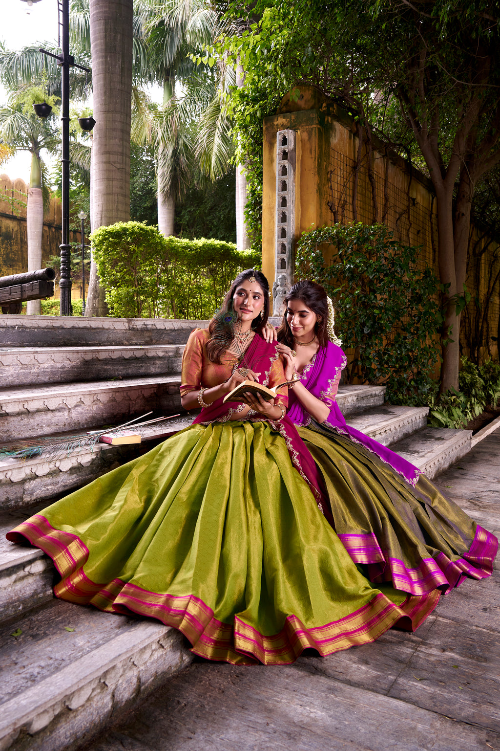 An Ode to Tradition: Step into elegance with this timeless creation