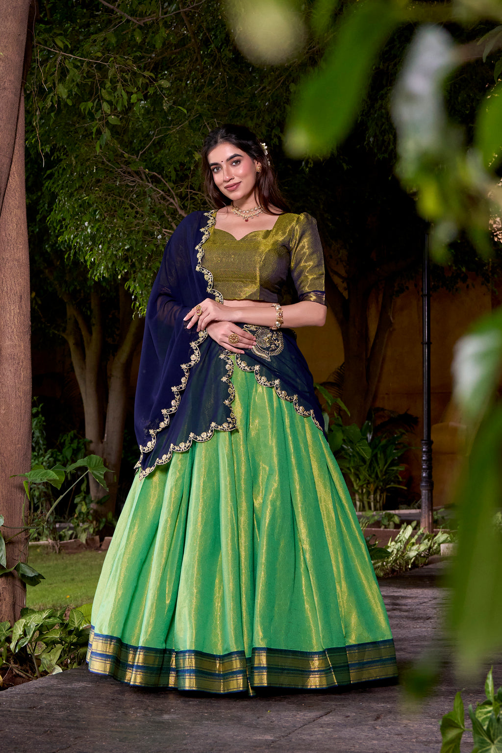 An Ode to Tradition: Step into elegance with this timeless creation