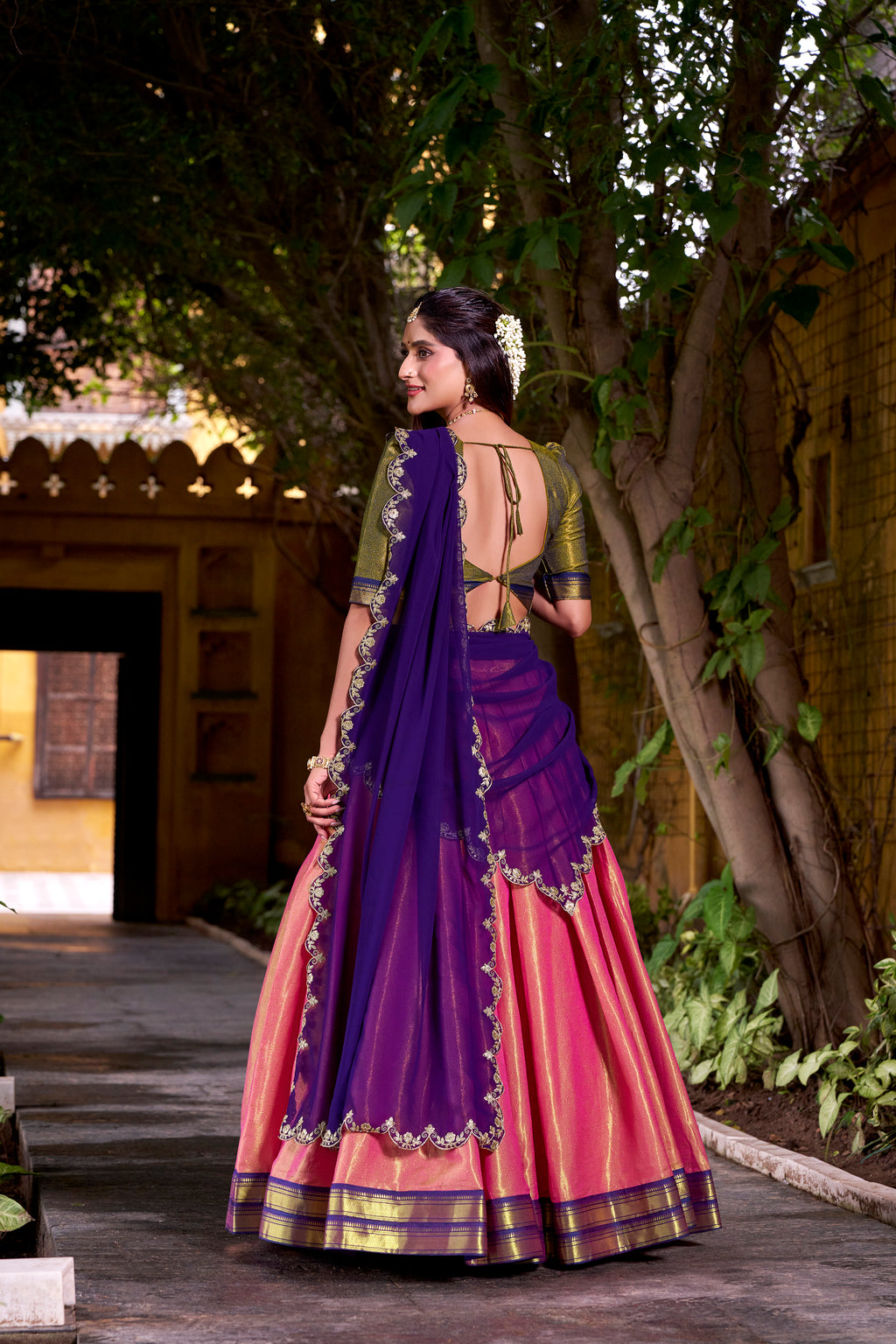 An Ode to Tradition: Step into elegance with this timeless creation