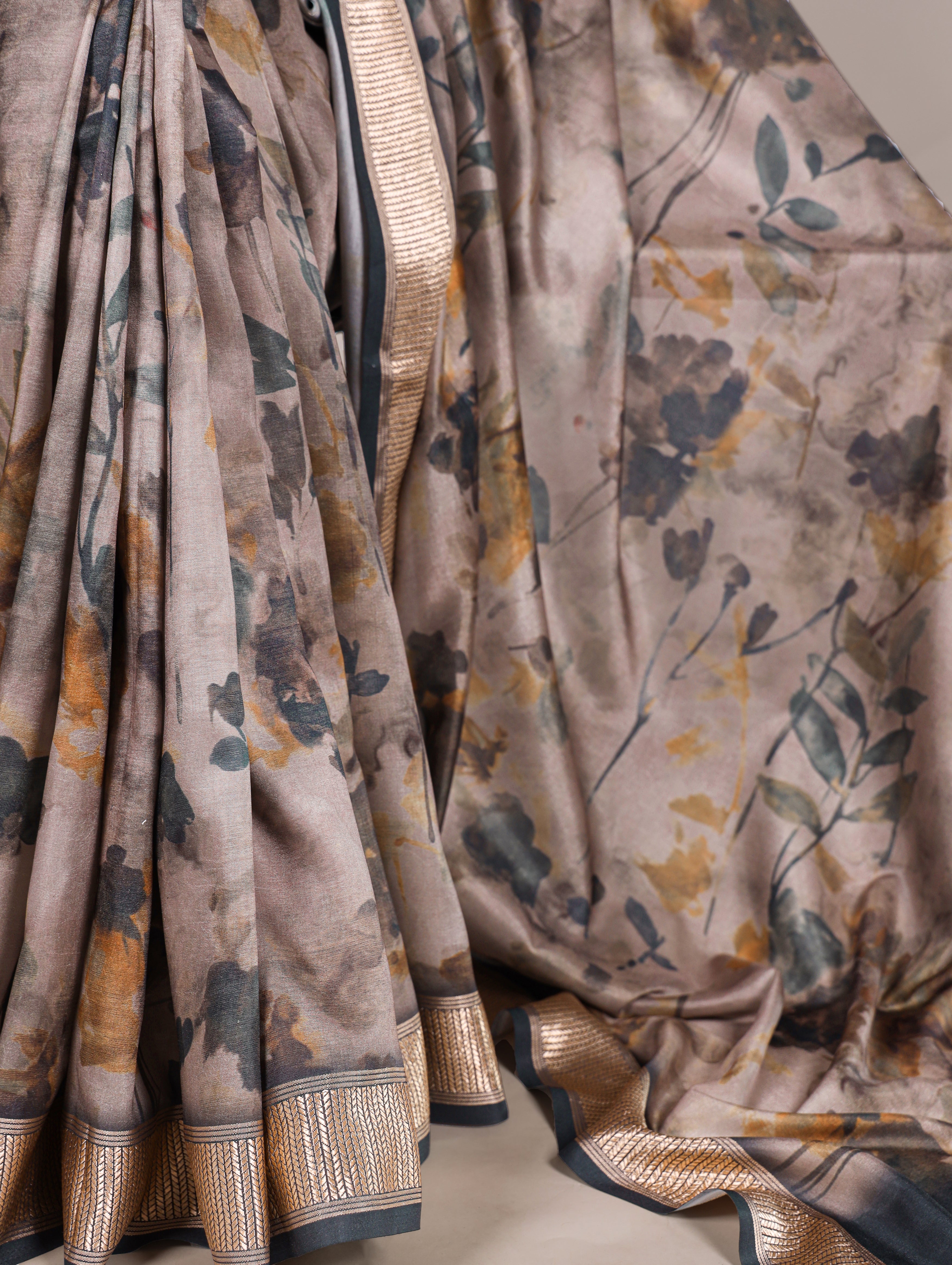 Beautiful Silk printed saree