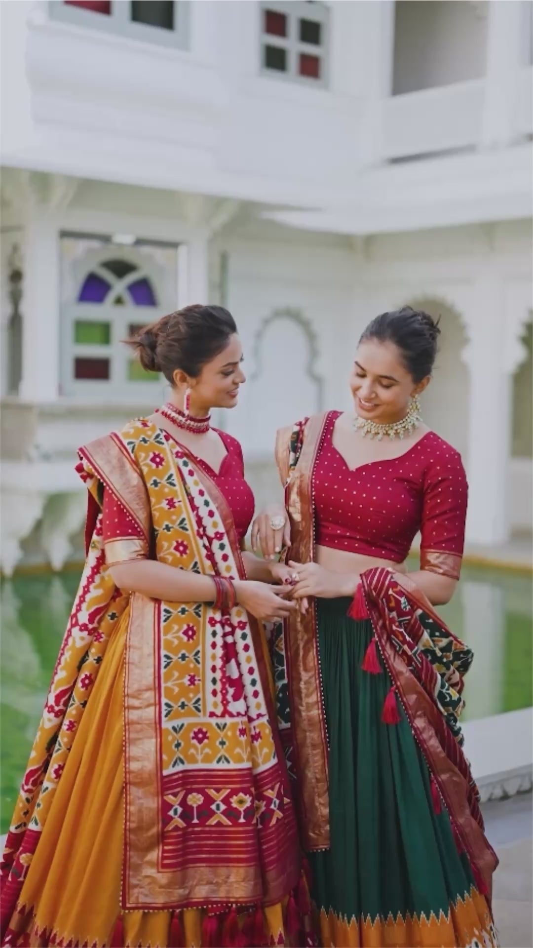 Traditional  Patola Print Navratri Chaniya Choli