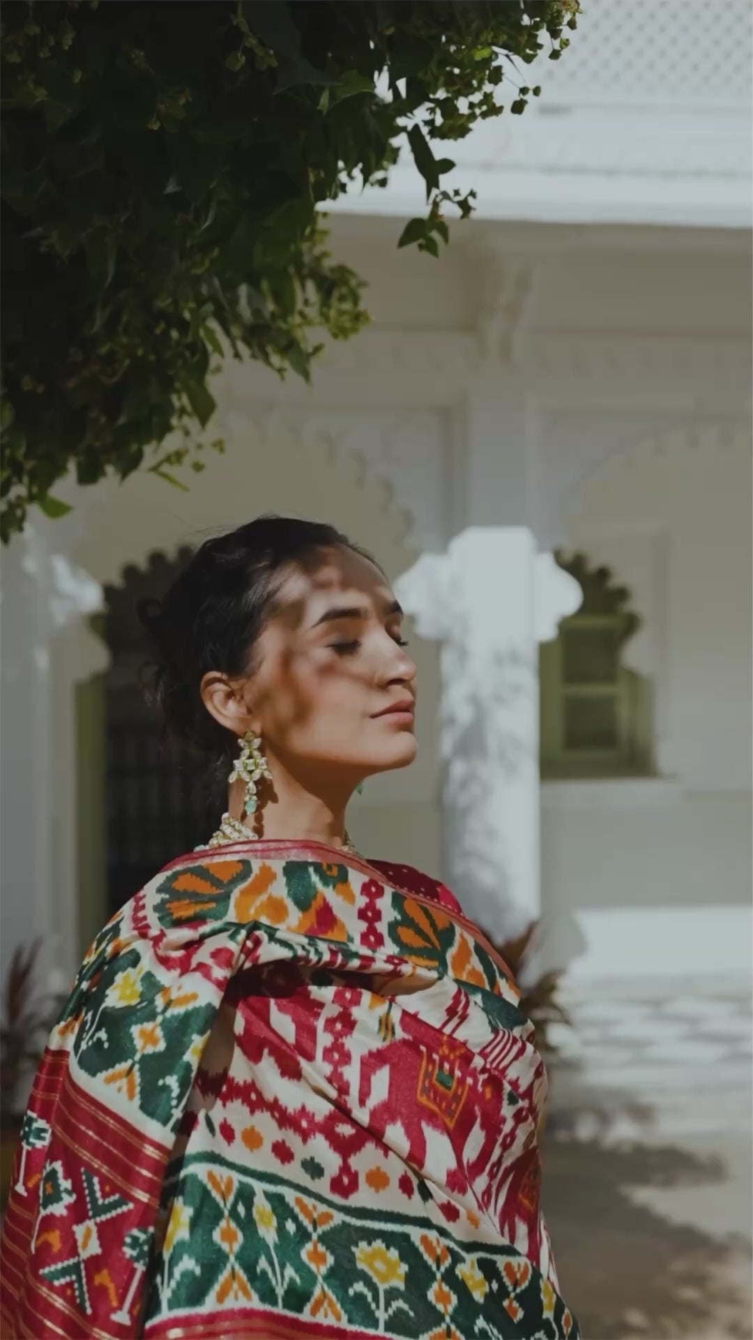 Traditional  Patola Print Navratri Chaniya Choli