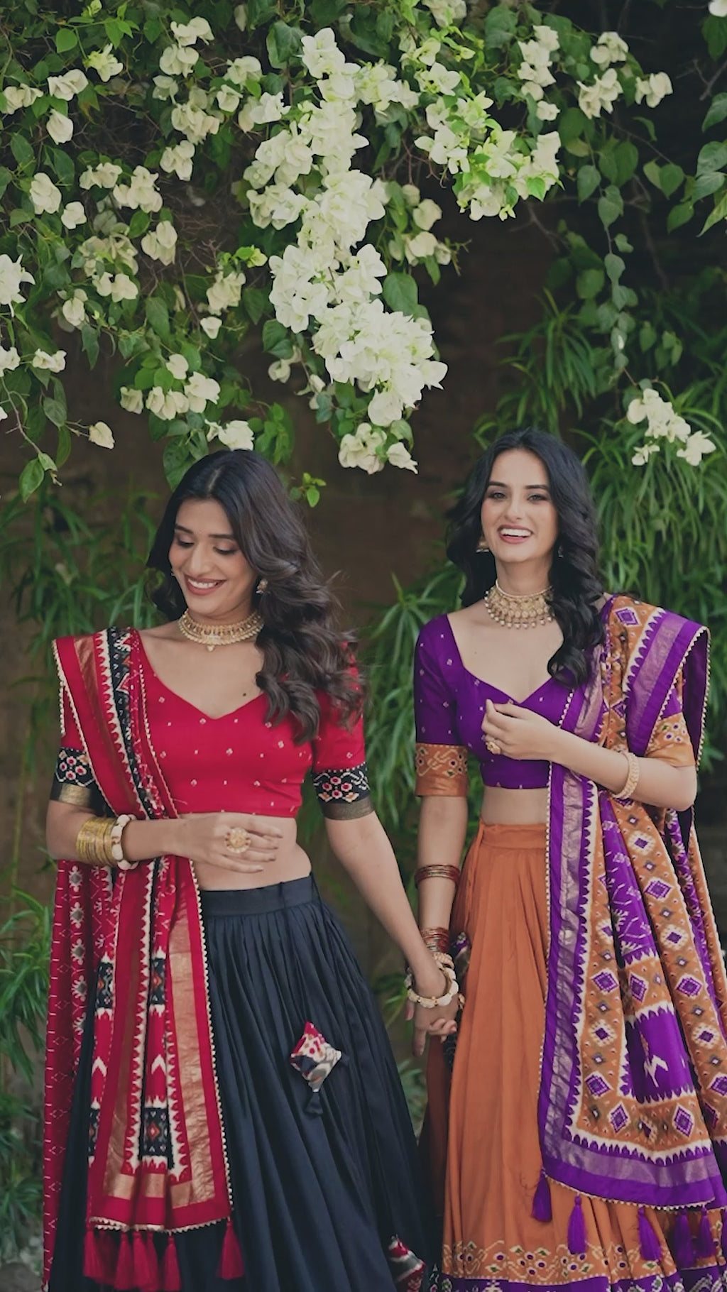Elegant Lehenga with Traditional Motifs