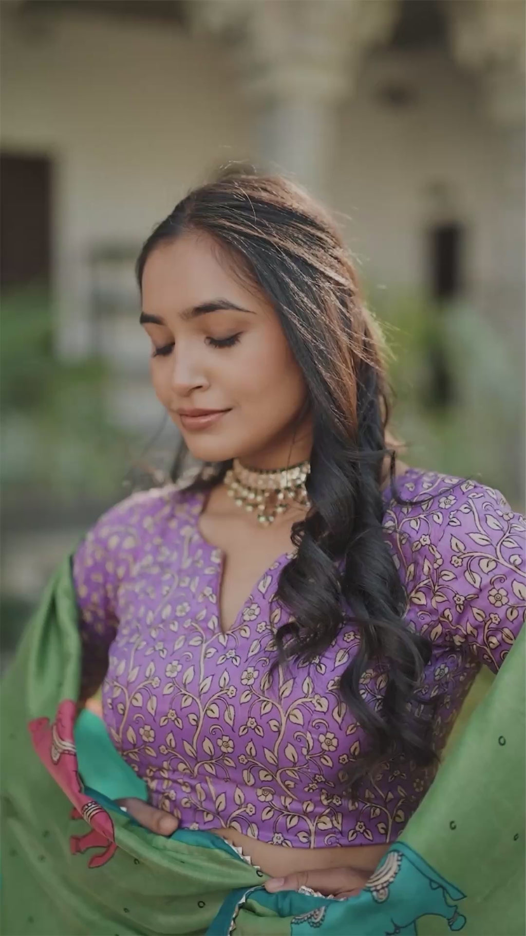 Regal Grace in Vibrant Lehenga