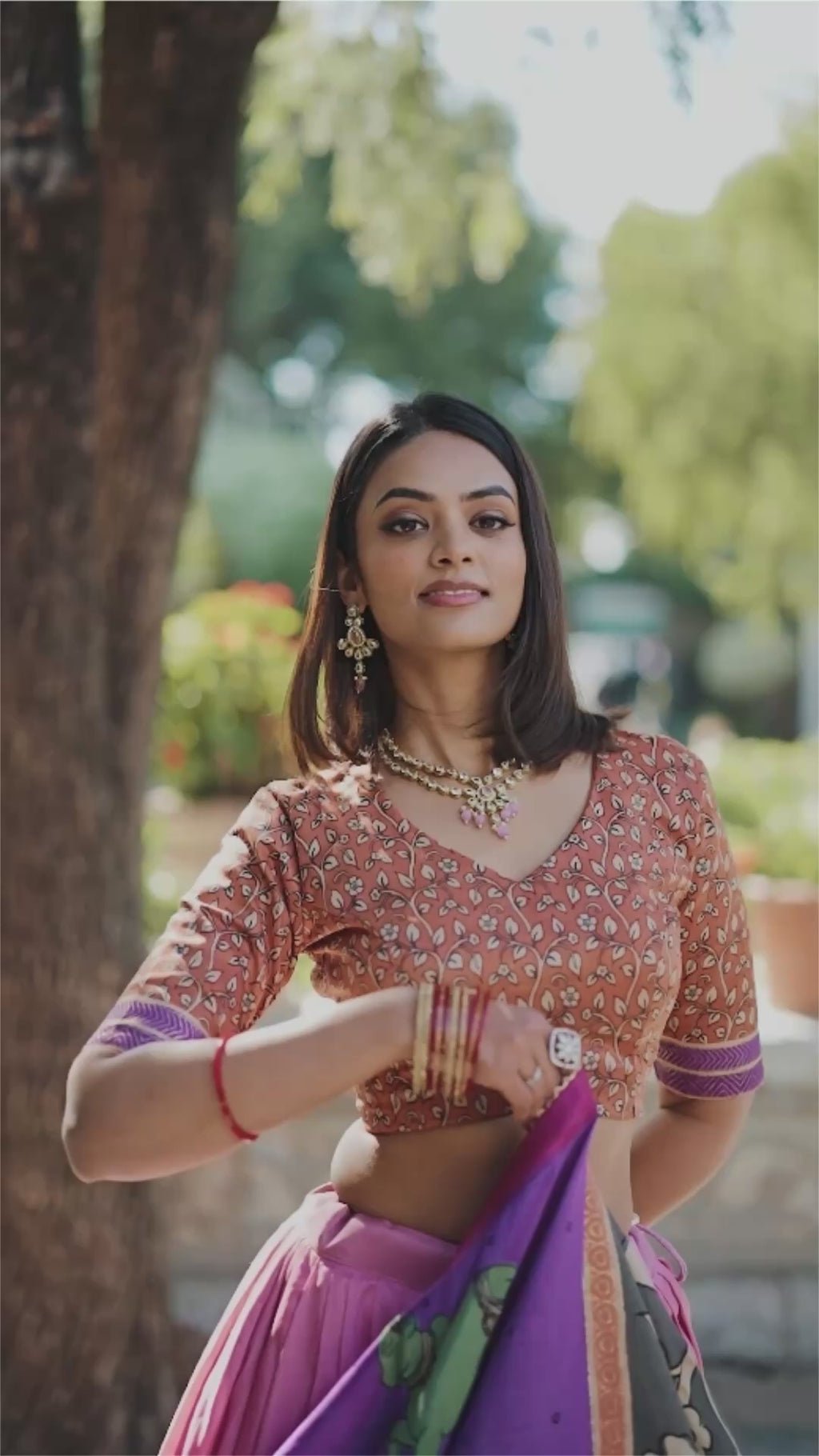 Regal Grace in Vibrant Lehenga