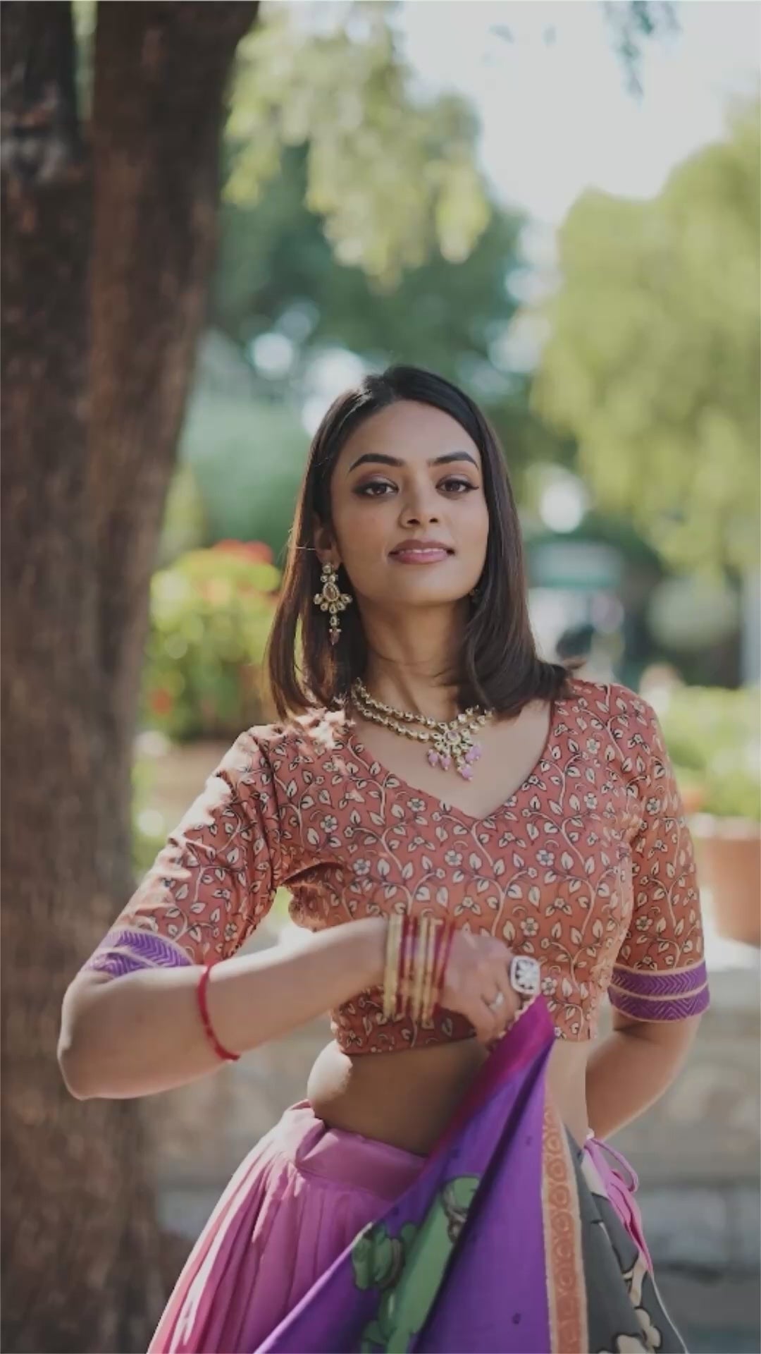 Regal Grace in Vibrant Lehenga