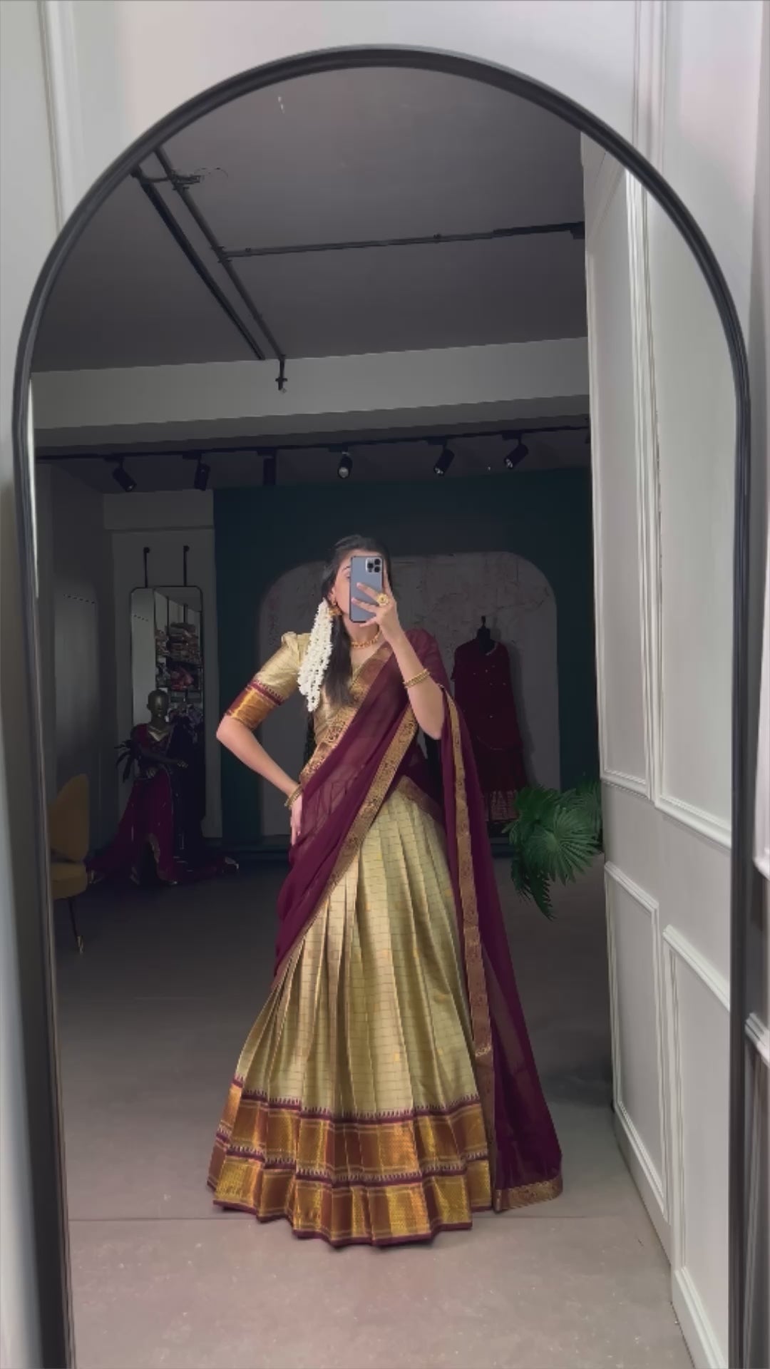 Paithani artistry on Cotton Silk Choli